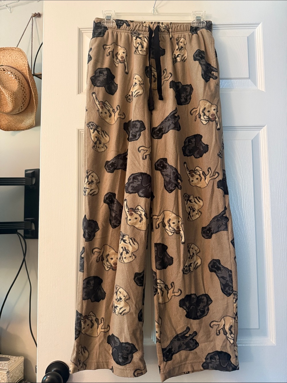 croft & barrow Brown Dog Print Lounge Pants